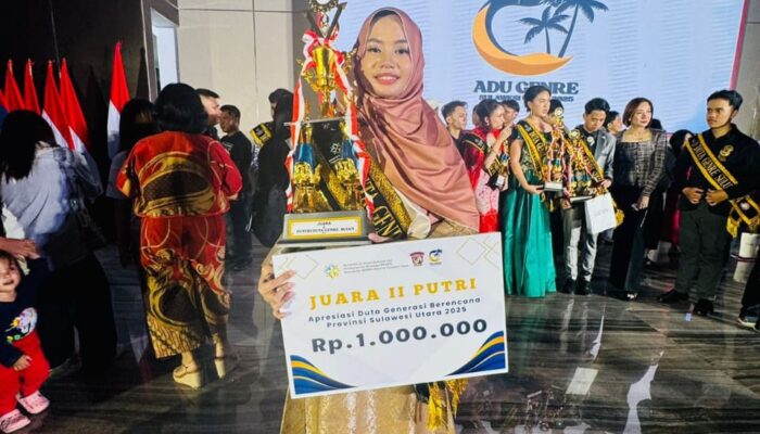 Dua Wakil Kotamobagu Raih Prestasi di Ajang Duta Genre Sulut 2025