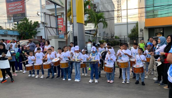 Marching Band SDN 41 Hulonthalangi Ramaikan AIR Fun Run 2025 