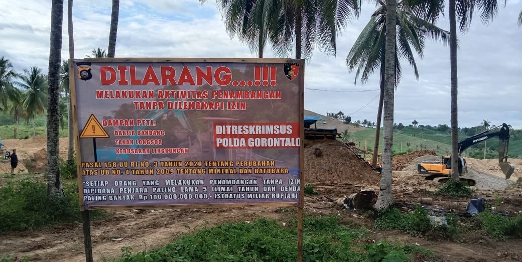 Penambang Ilegal Pohuwato