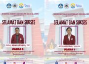 Dua Mahasiswa UNG Raih Juara 1 dan 3 dalam Kompetisi Pilmapres