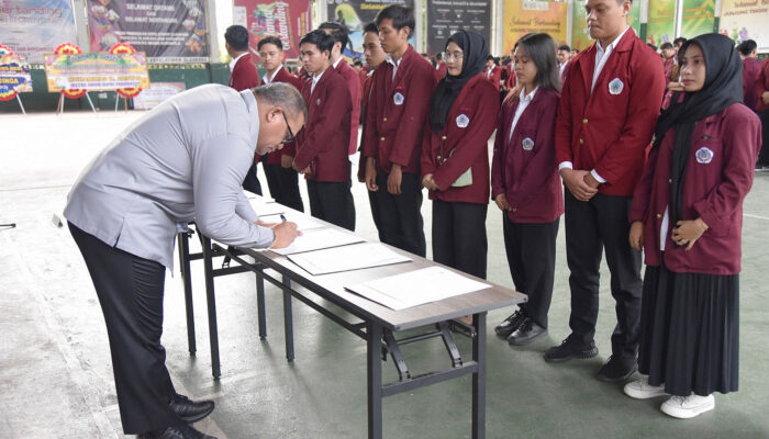 Pengurus Organisasi Kemahasiswaan UNG Periode 2025 Resmi Dilantik