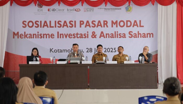 Wawali Kota Kotamobagu Buka Sosialisasi Pasar Modal bersama Bursa Efek Indonesia