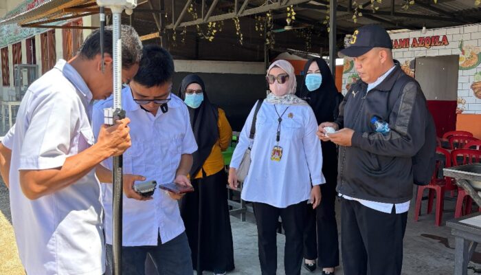 Penataan Kawasan Patung BJ Habibie, Kantah Kabupaten Gorontalo Lakukan Pengukuran Lahan