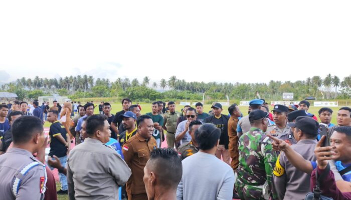 Laga Perdana Sepak Bola di Pohuwato Diwarnai Protes, Nyaris Pukul Wasit
