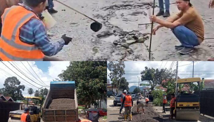 18 Proyek Jalan dan Jembatan di Kota Kotamobagu Mulai Dilaksanakan