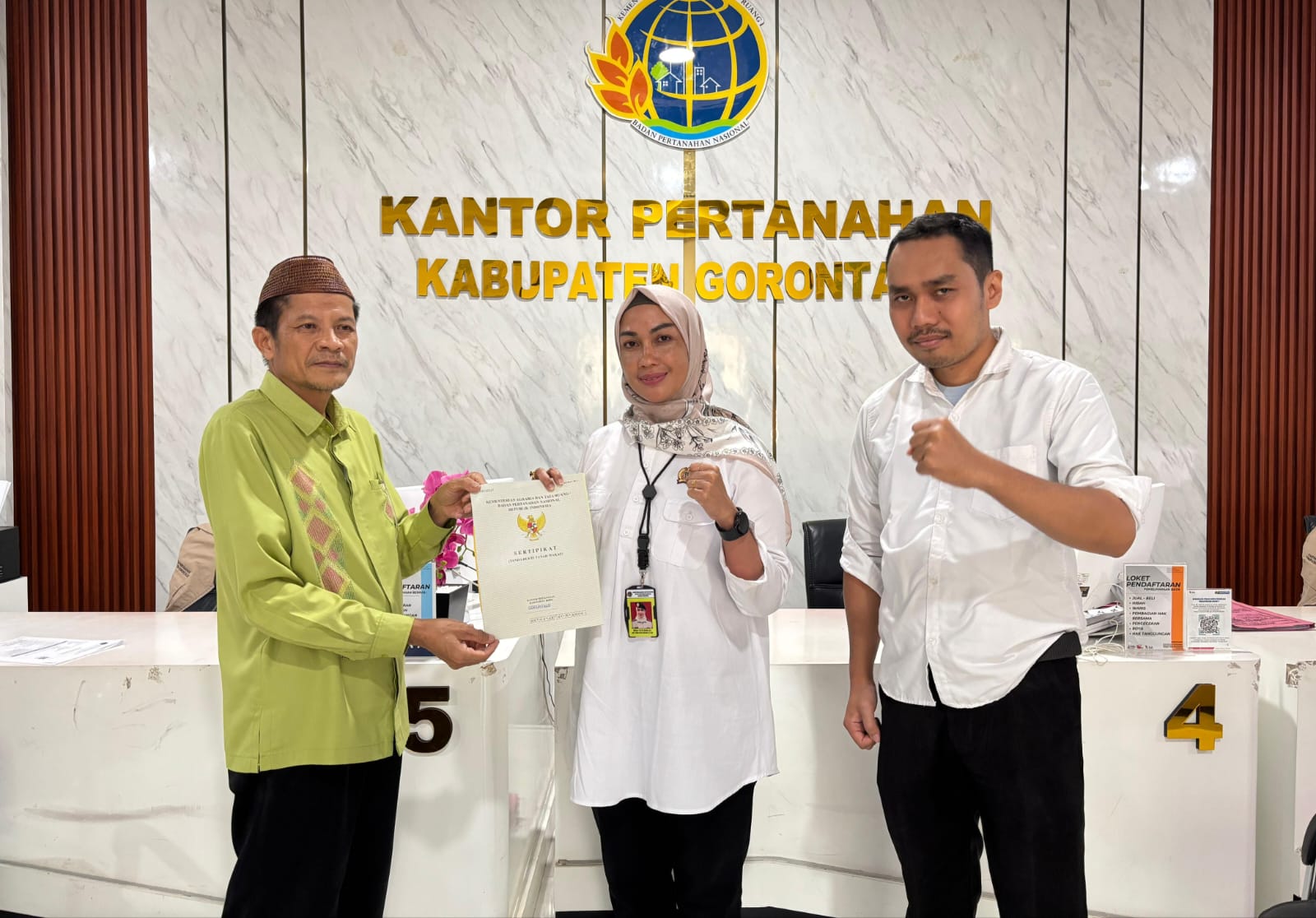 Sertipikat Tanah Wakaf