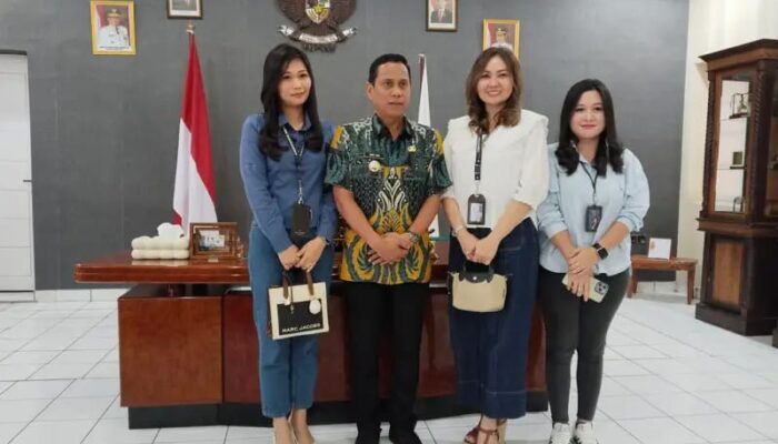 Wali Kota Kotamobagu Terima Kunjungan Kepala Cabang BNI