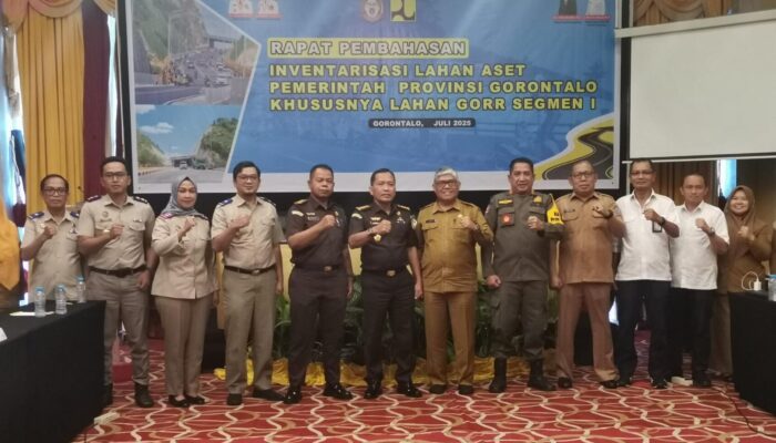 Kakantah Kabupaten Gorontalo Ikuti Rapat Pembahasan Aset Negara
