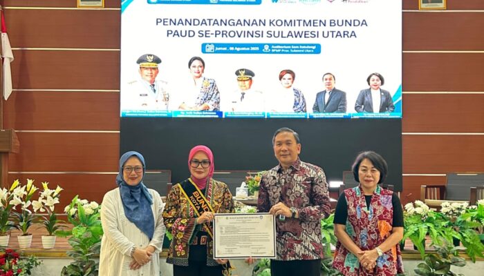 Rakor Bunda PAUD se-Sulut, Kotamobagu Siap Genjot Kualitas Pendidikan 