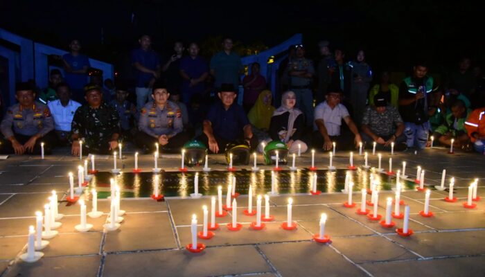 Gusnar-Idah Ikut Gabung Doa Bersama untuk Almarhum Affan