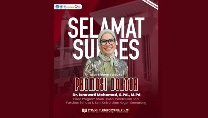 Fakultas Teknik UNG Ketambahan Dosen Bergelar Doktor