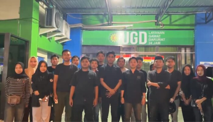 Usai Demo, Seorang Mahasiswi UNG Luka di Kepala Terkena Lemparan Batu