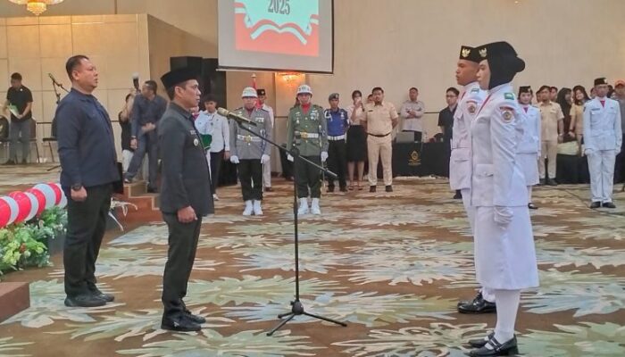Wali Kota Kotamobagu Kukuhkan 36 Anggota Paskibraka Tahun 2025