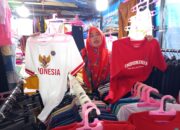 Pedagang di Gorontalo Curhat Sepinya Pembeli Baju Nuansa kemerdekaan