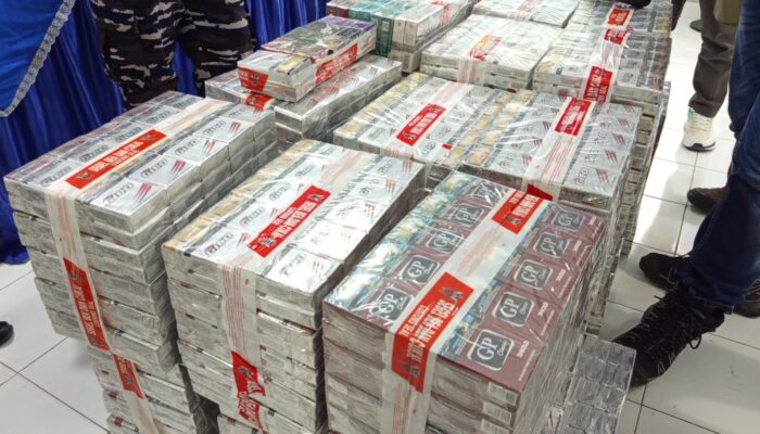 Separuh Tahun 2025, Peredaran Rokok Ilegal di Gorontalo Naik 812 Persen