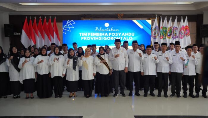 Tim Pembina Posyandu Provinsi Gorontalo Resmi Dilantik