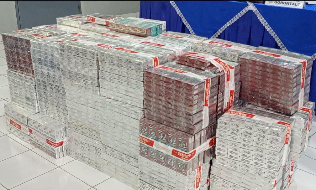 Rokok Ilegal di Gorontalo