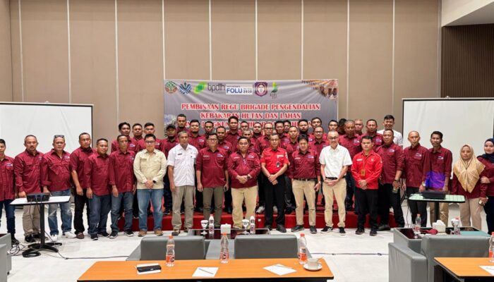 DLHK Provinsi Gorontalo Gelar Pembinaan Brigade Pengendalian Karhutla