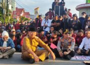 Gusnah-Idah dan Unsur Forkopimda Rapat Bersama Mahasiswa di Lokasi Demo