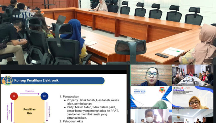 Kantah Kabupaten Gorontalo Sosialisasikan Layanan Peralihan Hak secara Elektronik