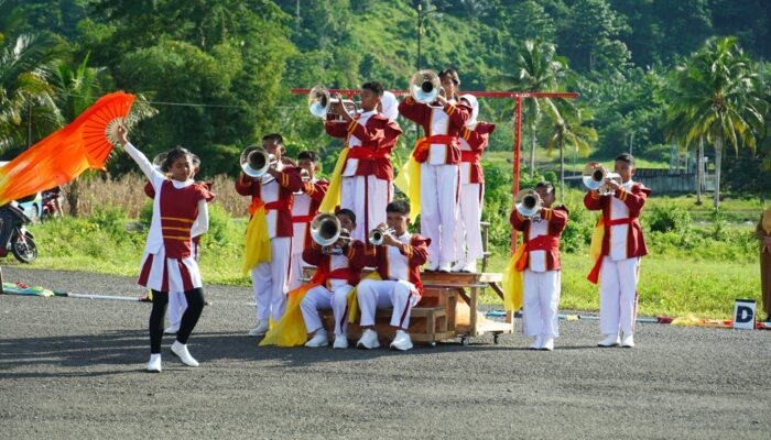 Marching Band SMPN Molibagu Siap Memukau di Hulondalo Marching Festival 2025