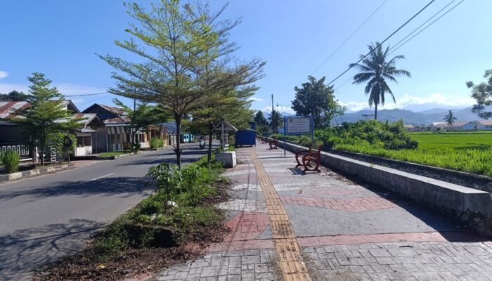 Trotoar di Jalan Tondano Kota Gorontalo Bakal Disulap Tempat Nongkrong