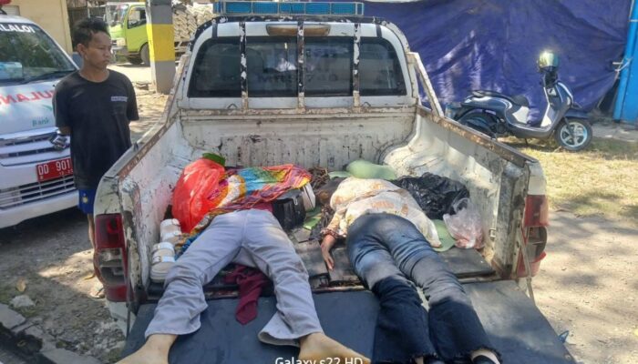 Truk Fuso Vs Honda Beat, 2 Wanita Tewas di Tempat