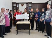 Pemda Pohuwato dan BPJS Ketenagakerjaan Teken PKS bagi Pengurus Kopdes Merah Putih
