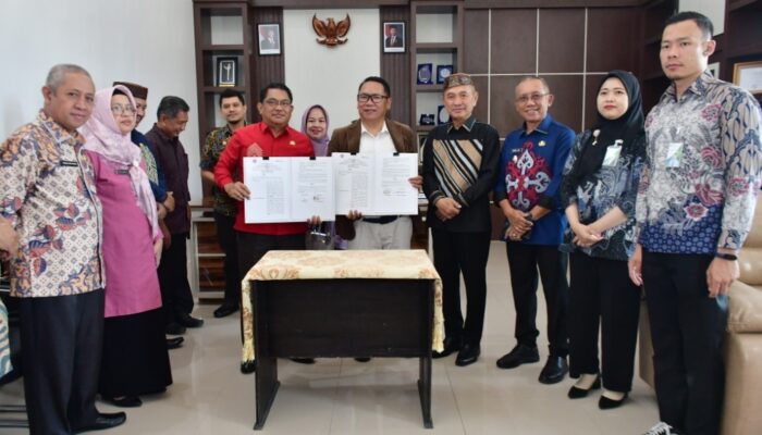 Pemda Pohuwato dan BPJS Ketenagakerjaan Teken PKS bagi Pengurus Kopdes Merah Putih