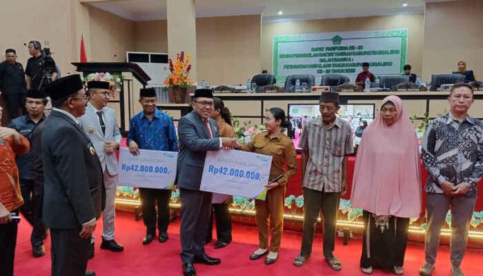 Pertama Kalinya, DPRD Hadirkan Mustahiq di Ruang Rapat Paripurna HUT Boalemo