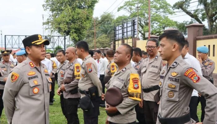 Kapolres Kotamobagu Sidak Personel, Tekankan Disiplin Visual sebagai Cerminan Profesionalisme