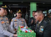 Kapolres Kotamobagu Beri Kejutan HUT TNI ke-80 di Kodim 1303 Bolmong