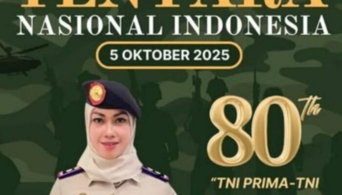 Kantor Pertanahan Kabupaten Gorontalo Ucapkan Selamat Hari TNI ke-80