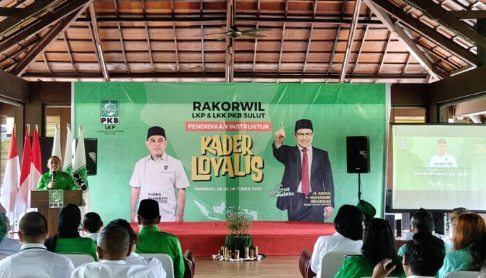 PKB Sulut Gelar Rakorwil Lembaga Kaderisasi, Tegaskan Arah Baru Penguatan Kader di Daerah