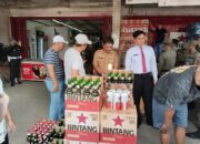 Tim Gakum Kotamobagu Sita Ribuan Botol Miras dari 5 Toko, Salah Satunya Milik Oknum Anggota DPRD