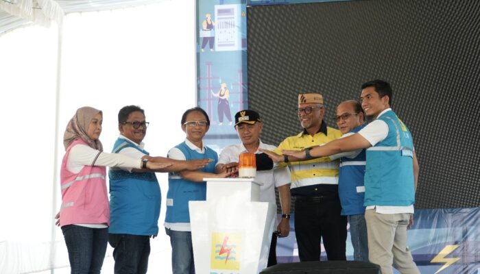PLN Gardu Paguat Resmikan Pengoperasian Listrik 30 Juta VA ke Pani Gold Mine