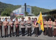 Saka Bhayangkara Polresta Gorontalo Kota Siap Berpartisipasi dalam Peran Saka Nasional 2025