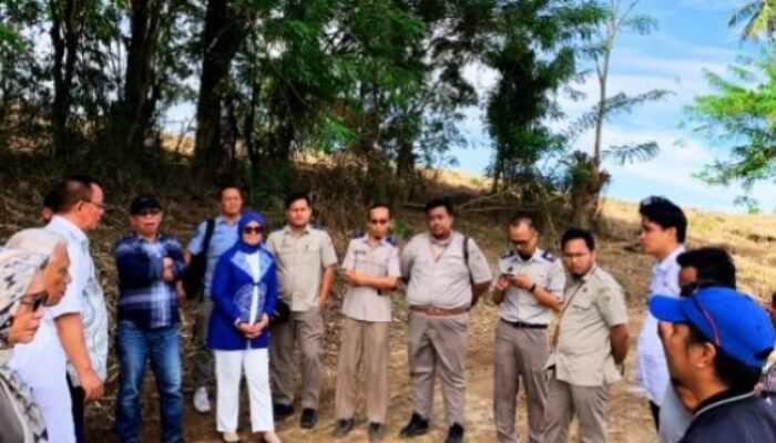 BPN Gorontalo Dampingi Komisi I DPRD Tinjau Permasalahan Lahan di Desa Puncak Pulubala