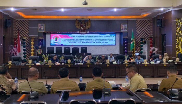 Komisi III DPRD Kota Gorontalo Mediasi Konflik Warga vs Developer Perumahan