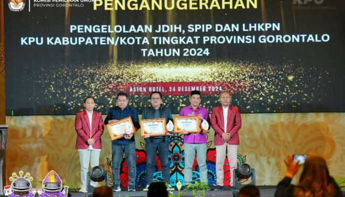 KPU Provinsi Gorontalo Gelar Rakor Pengelolaan JDIH dan Evaluasi SPIP