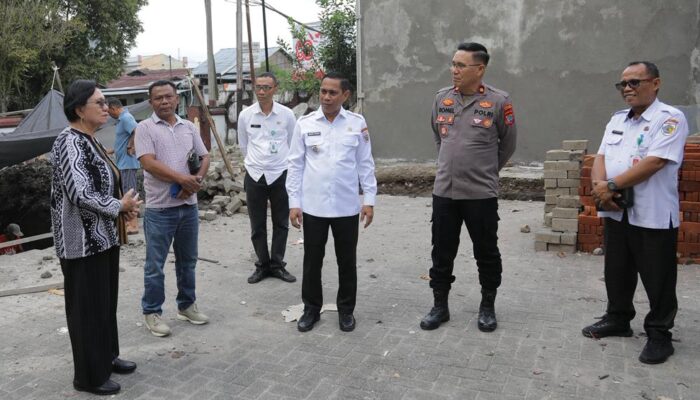 Wali Kota Dampingi Senator Adriana Dondokambey Tinjau Proyek SPPG di Kotamobagu