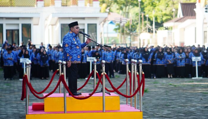 Wali Kota Gorontalo Soroti Ketidakhadiran ASN pada Apel Korpri