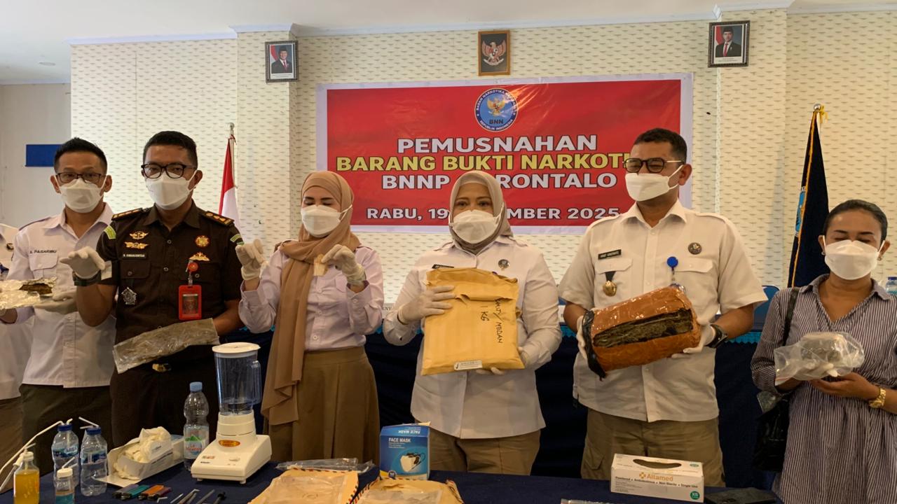 Barang Bukti Narkotika