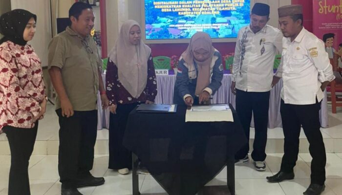 UNG Dorong Digitalisasi Layanan melalui Website Desa Lahumbo