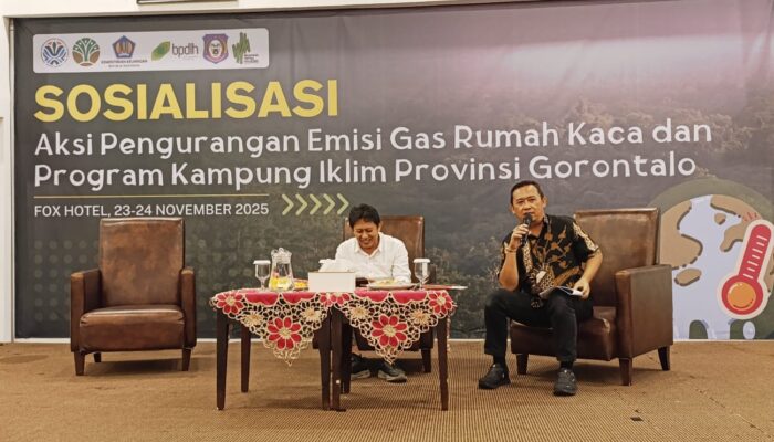 Ketua Pokja RBP REDD+ Gorontalo Paparkan Implementasi Rencana Aksi Penurunan Emisi GRK