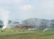 ASN Kotamobagu Gotong Royong Bersihkan Stadion Gelora Ambang