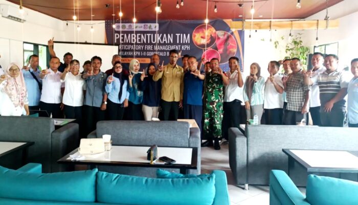 KPH I-II Gorontalo Barat Perkuat Edukasi Pencegahan Karhutla dengan Membentuk Tim PFM
