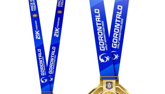 Panitia Siapkan Medali Berstandar Internasional pada Gelaran Gorontalo Half Marathon