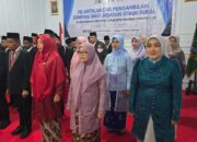 Pelantikan Pejabat Pengawas di Lingkup Kanwil BPN Gorontalo Berlangsung Khidmat