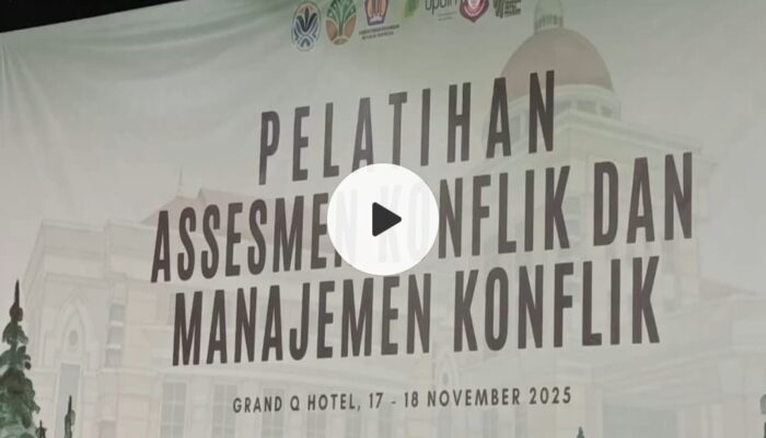 Video DLHK Gorontalo Tingkatkan Keterampilan Asesmen dan Manajemen Konflik